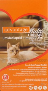 Advantage Multi For Cats Orange 6pk
