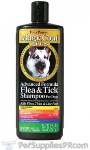 Four Paws Flea and Tick Shampoo for Dogs