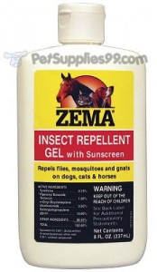 Zema Insect Repellent Gel with Sunscreen