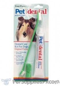 Four Paws Pet Dental Care Kit for Dogs